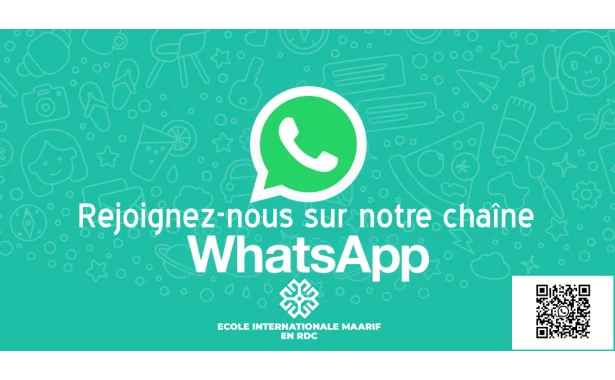 Suivez-nous sur notre chaîne Whatsapp!